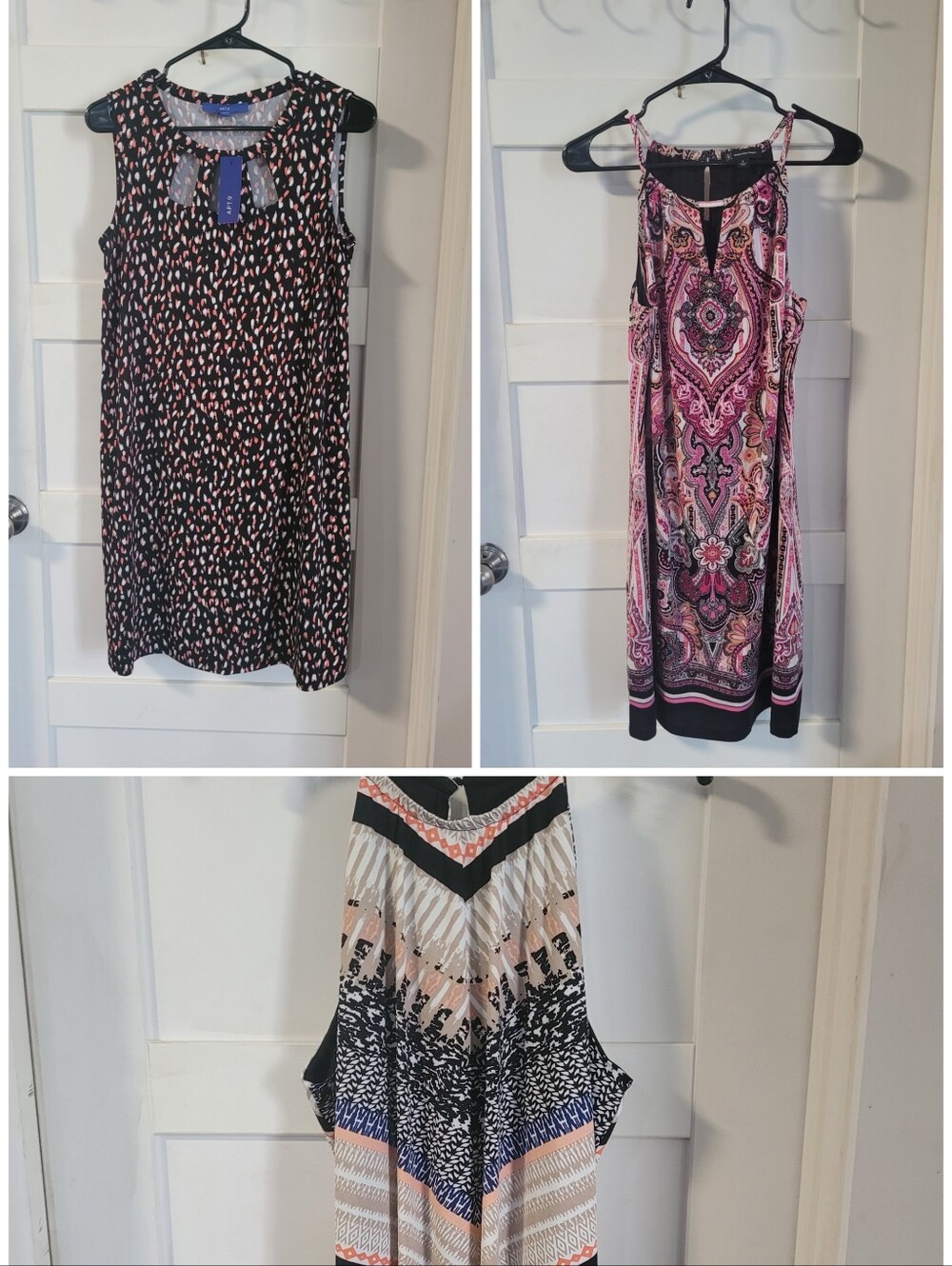 Lot Of 3 M Women's Pink Shift Dresses